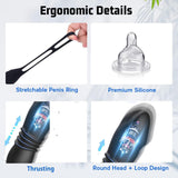 Medical-grade silicone material of ThrustMaster Prostate Massager