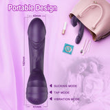 Dolphin Delight U-Shape Patting Suction Vibration Toy for Adult Women - VibChief