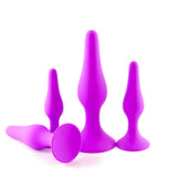 Pigeon Silicone Anal Plug - 4 Pcs Kit - VibChief