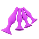 Pigeon Silicone Anal Plug - 4 Pcs Kit - VibChief