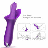 Powerful Clitoral G spot Stimulator Tongue Vibrator Sex Toy - VibChief